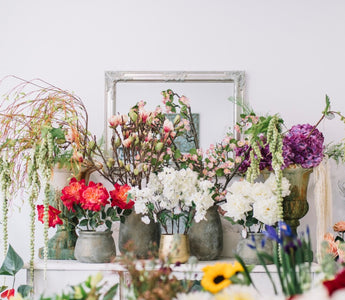 how to decorate with flowers