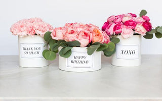 Hat Box Flowers