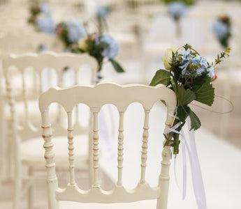 pew decorations for wedding